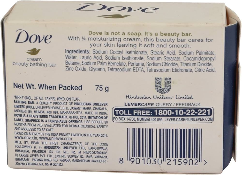 dove 75gram